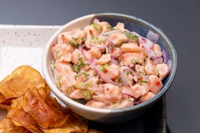 CEVICHE DE SALMÃO